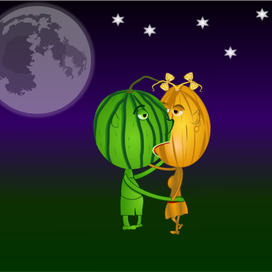 Арбузно-дынный коктейль