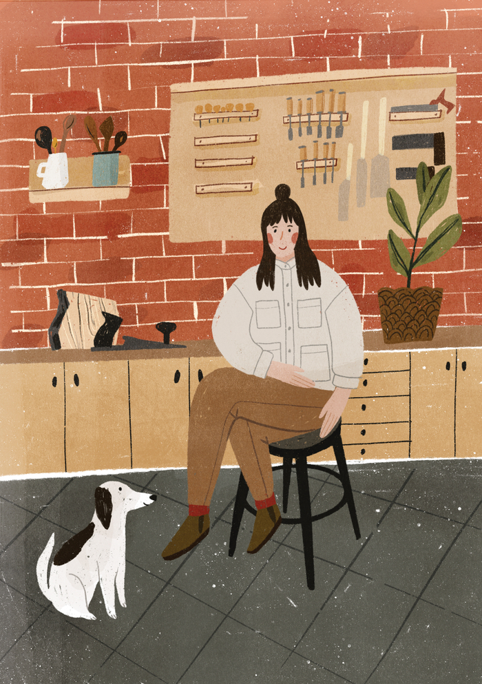 открытка для бренда одежды