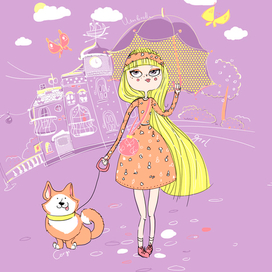 Весенняя прогулка)