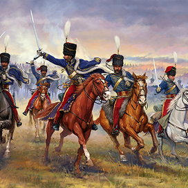 Оформление коробки солдатиков для компании "Italleri"