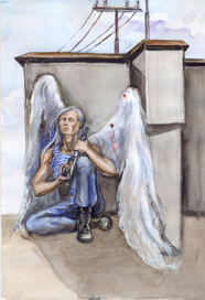 Айхэйя. На крыше