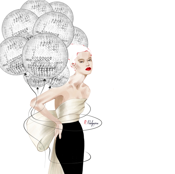 Коммерческая fashion-иллюстрация