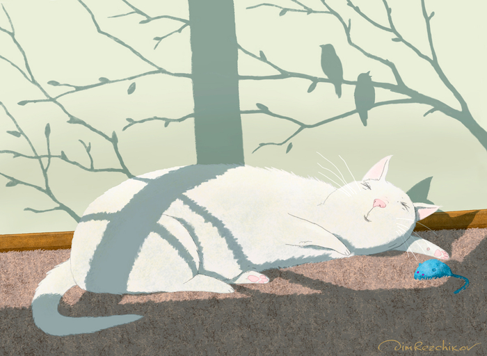 апрельское солнце