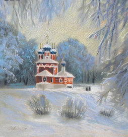 Углич. Церковь царевичиа Димитрия на крови.