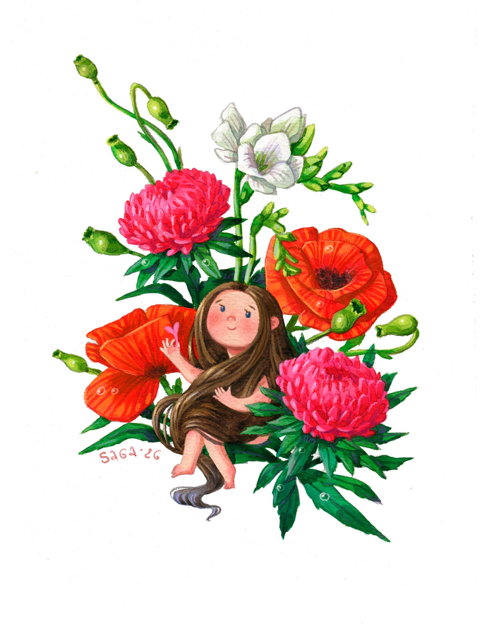 Цветочная дева