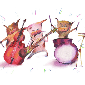 Три поросёнка 