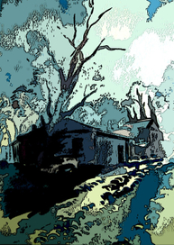 Иллюстрация. Смешан. техника.