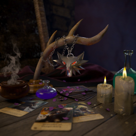 Натюрморт "Ведьмак 3"