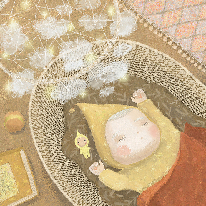 спящий малыш