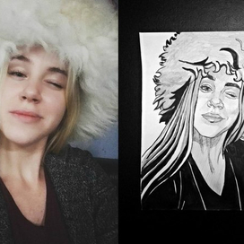 Иллюстрированный портрет