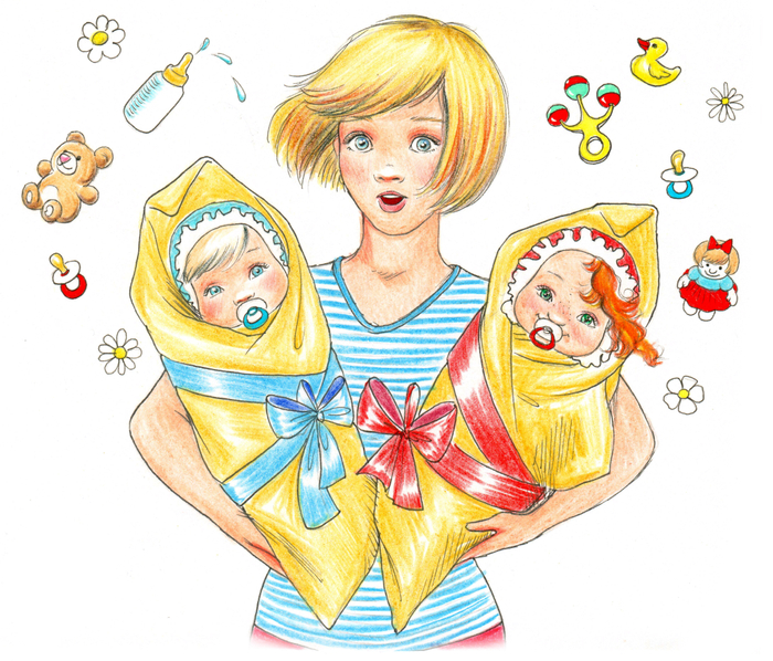 Иллюстрация к произведению О.Добросовестной "Гном Великаныч"