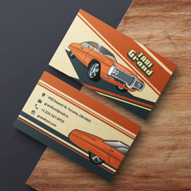 Визитка такси