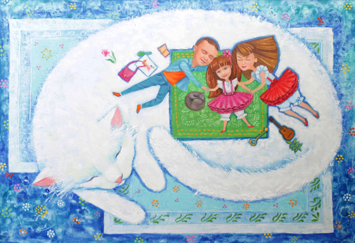 Композиция с котиком №4