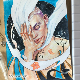 Спящий горный пик