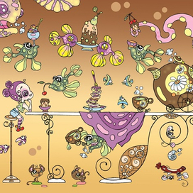 "Мили Ванили и чудище лесное" (silent book)