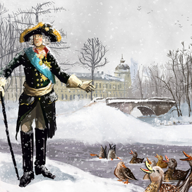 Павел и Утки (в Гатчине)