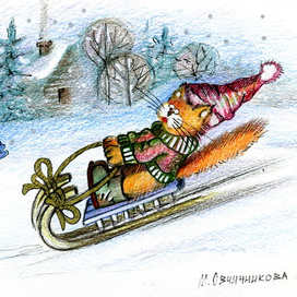 Ух, как коту-то хорошо!