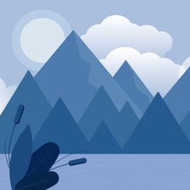 Горный пейзаж