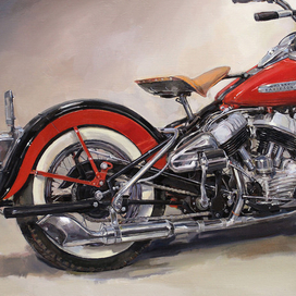 Мотоцикл Harley-Davidson WL 1939 (2)