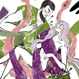 Розовый фламинго