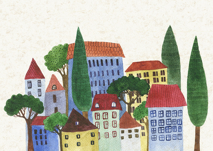 Любимый город.