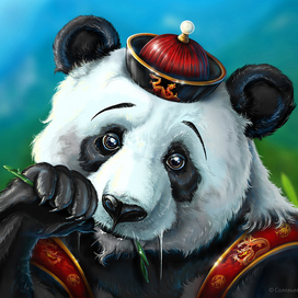 Панда Конфуций