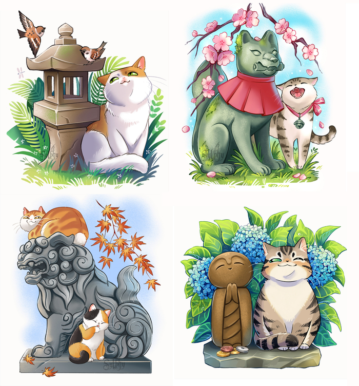 Японские котики