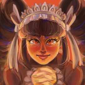 Селестия Люденберг на костре