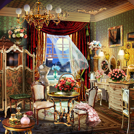 Гримёрка оперной дивы("Призрак оперы")