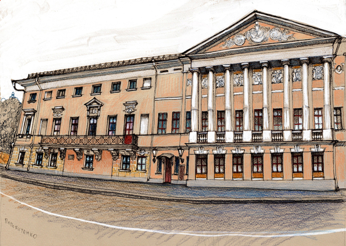 гимназия на Пречистенке где учились братья Плевако.