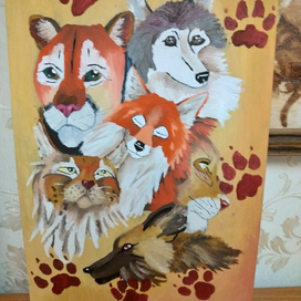 Картина маслом на холсте