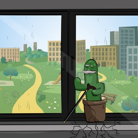 Серия иллюстраций для анимационного ролика