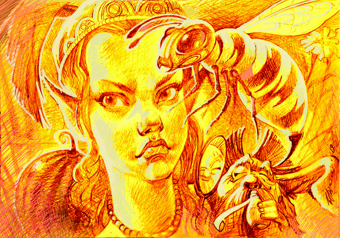 Сказки Ярыча.Про осу.