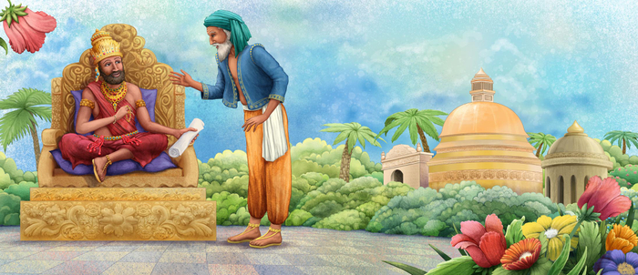 Иллюстрация к книге "Stubborn child"