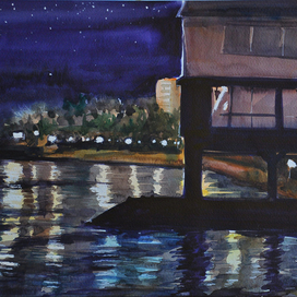 ночная набережная