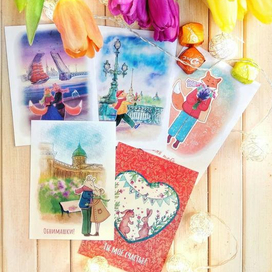 Открытки для любимых и любящих 