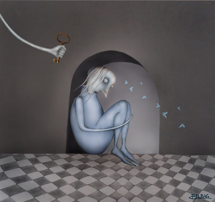 Одиночество ( из серии "Алиса")