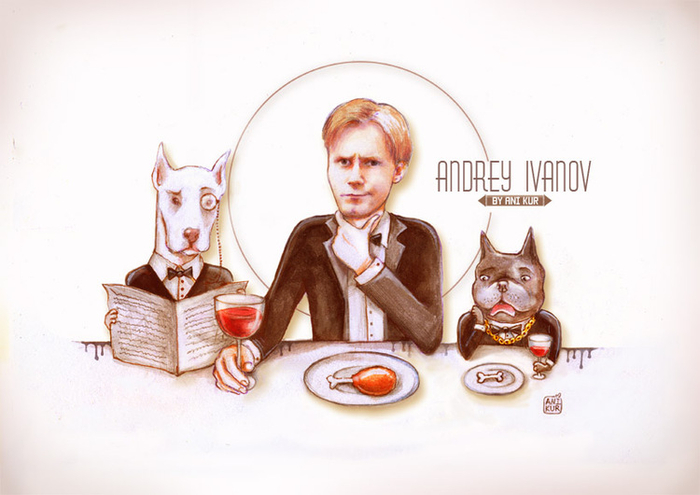 Портретики от Ани Кур)