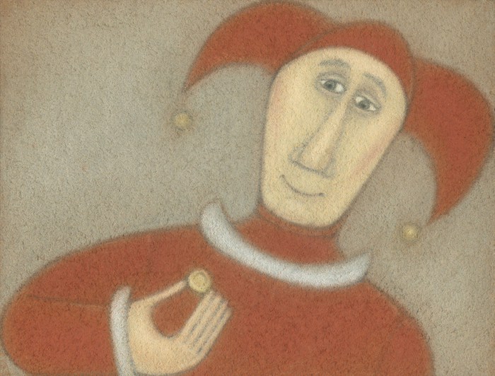 Шут с монеткой