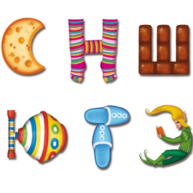 Буквы. Иллюстрации из книги "Волшебная Азбука"