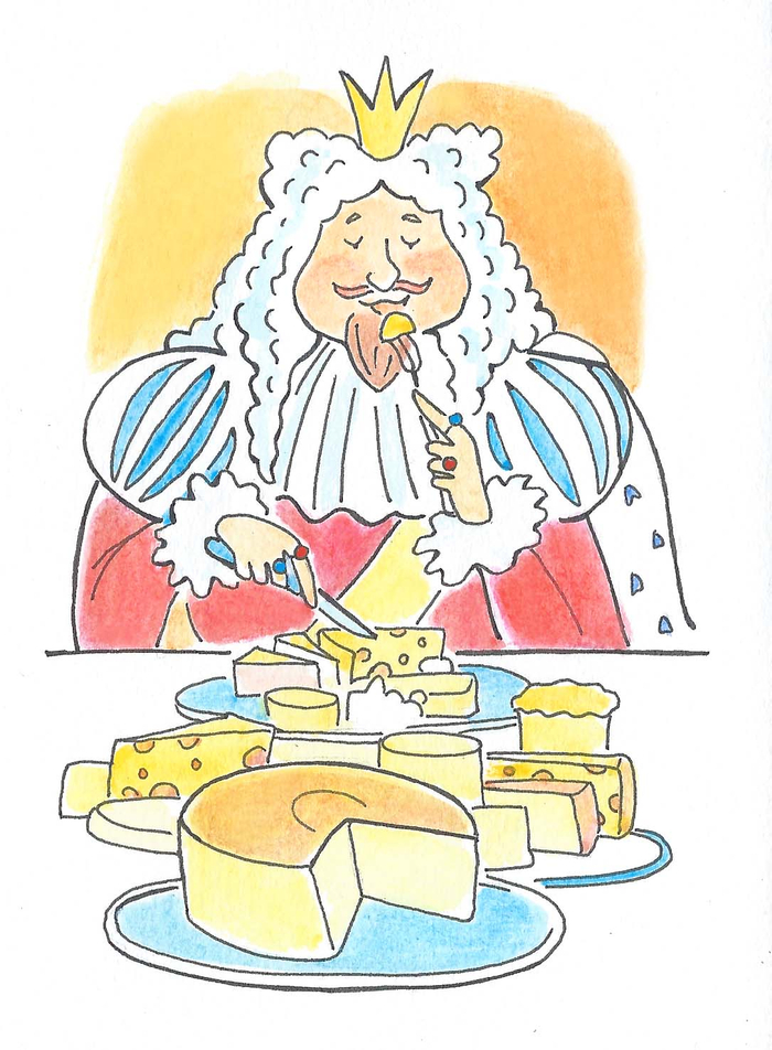 История про короля и сыр. Для учебника Enjoy English  издательство АСТ