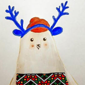 Открытка Птица 5