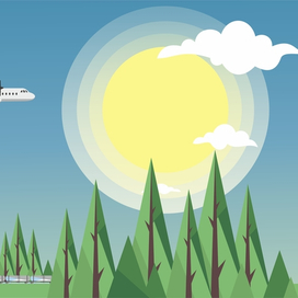 Пришествие  НЛО. ( день )