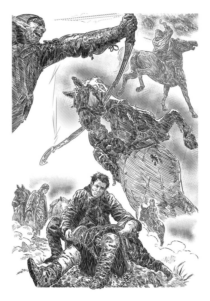 Дорога в сказку, Иллюстрация № 19 - Смерть Руараха.