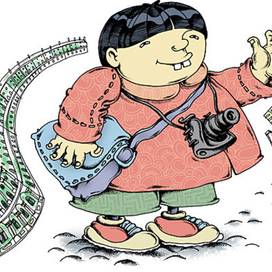 иллюстрация в журнал TimeOut