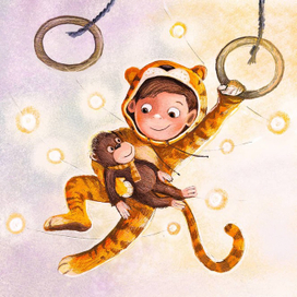 Мальчик с обезьянкой 