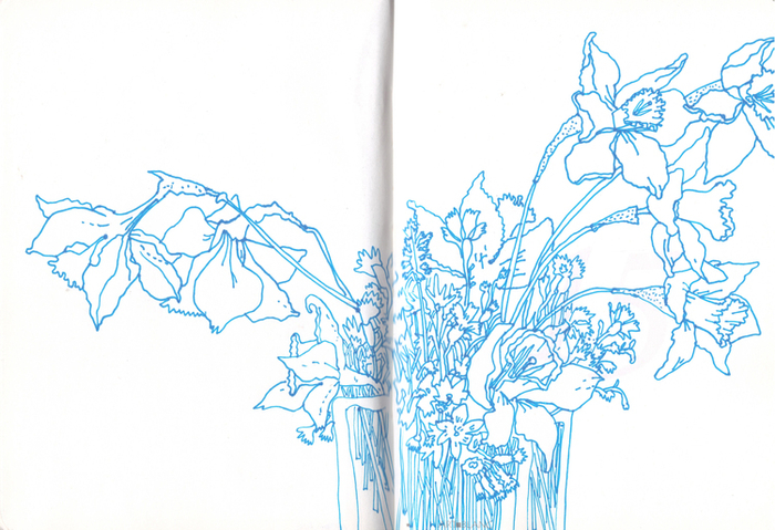 Нарциссы от Саши и маленькие цветочи от Даши