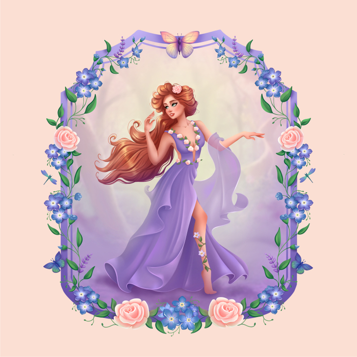 Богиня весны Флора