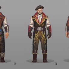 Концепт костюма ремесленника.