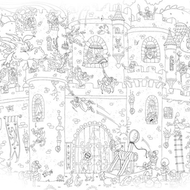 вимельбух - замок и дракон